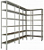 Стеллажи металлические
